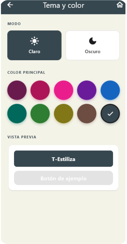 Personalización